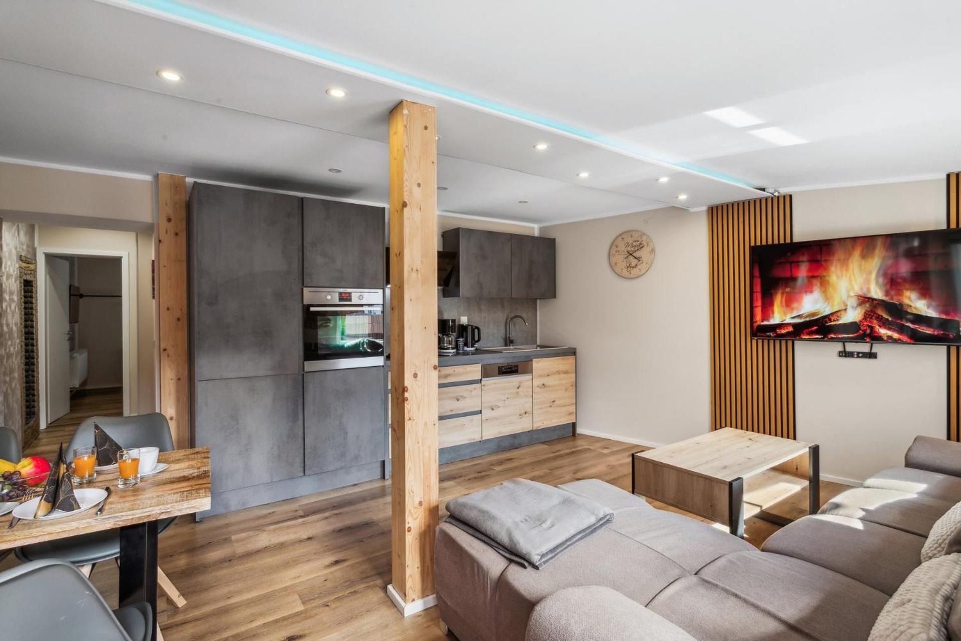 Apartment Harzlounge Center Thale - Grill & Garden المظهر الخارجي الصورة