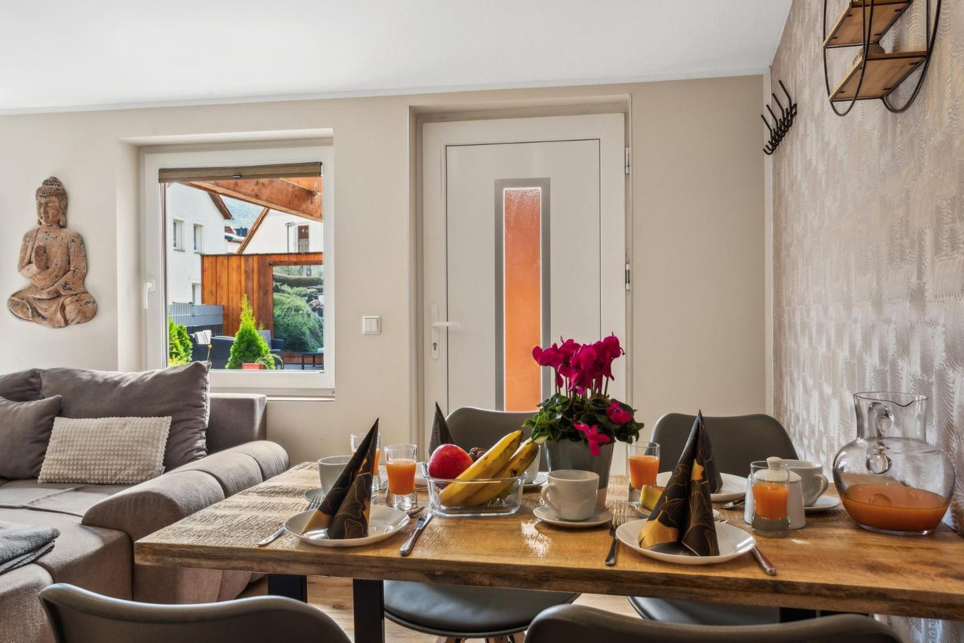 Apartment Harzlounge Center Thale - Grill & Garden المظهر الخارجي الصورة
